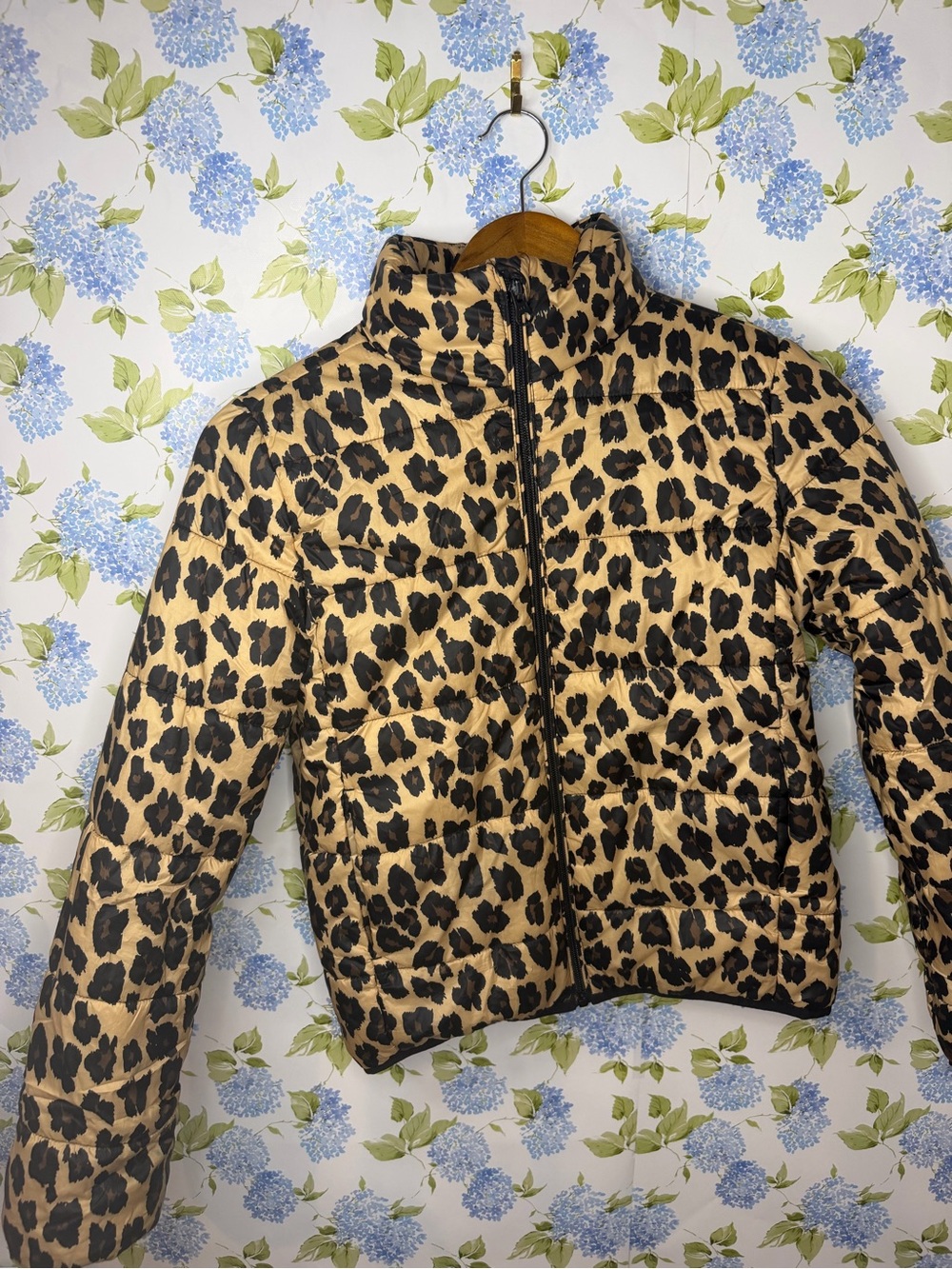 Joe Fresh x Jillian Harris kids leopard Jacket XL girls (14)